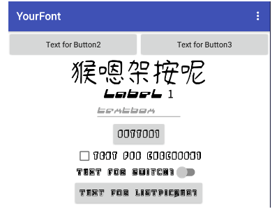 Read more about the article App Inventor學習記錄155-可以自訂文字的字型的外掛~YourFont